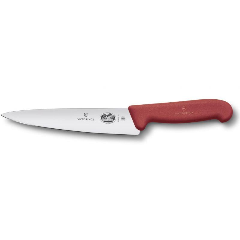 Кухонный нож Victorinox Vx52001.25 Fibrox Carving 383 мм Красный