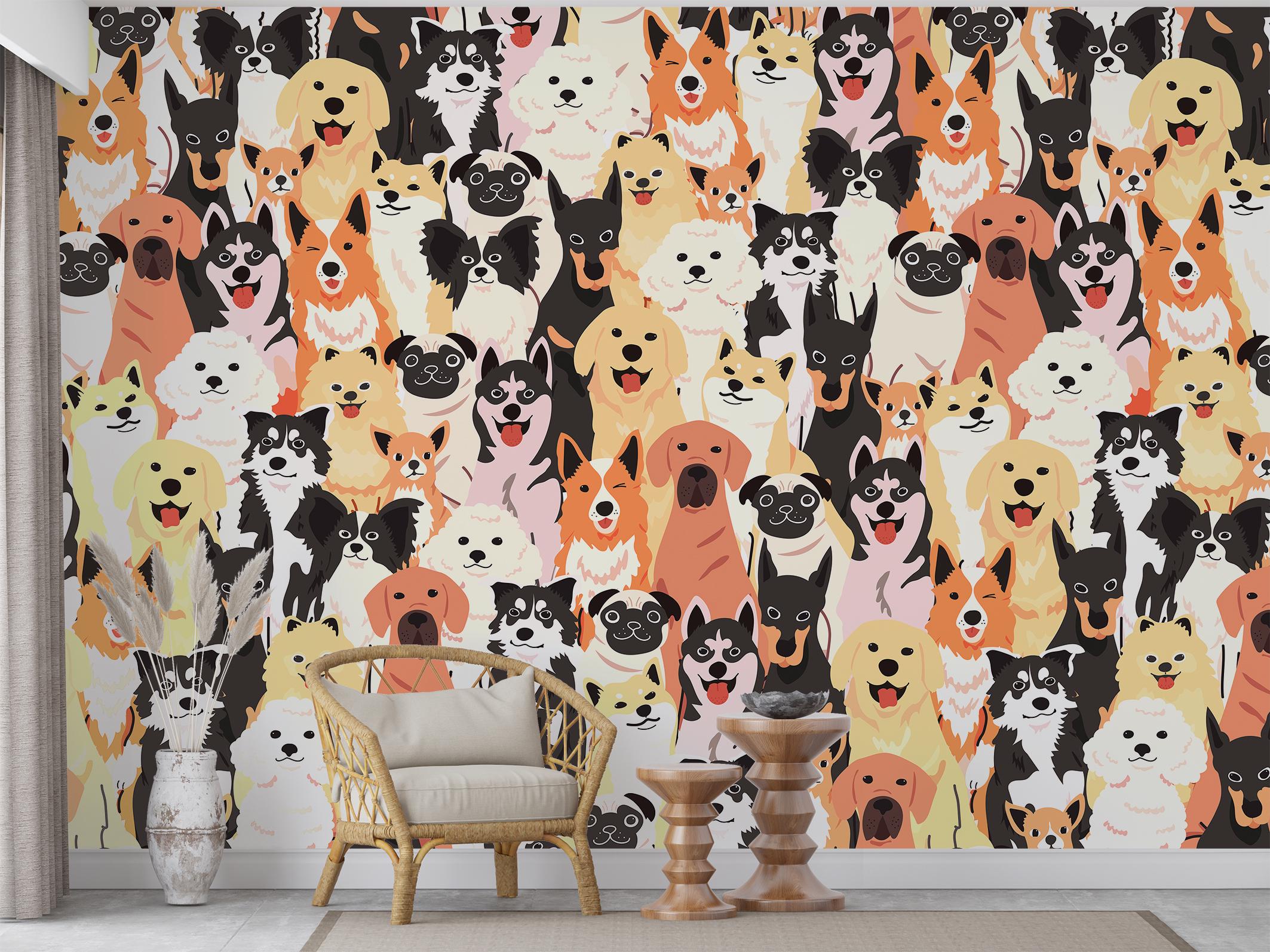 Фотошпалери флізелінові Upstream Веселі улюбленці 230х153 см (SPF-161/3) - фото 6 Фотошпалери флізелінові Upstream Веселі улюбленці 230х153 см (SPF-161/3) - фото 6