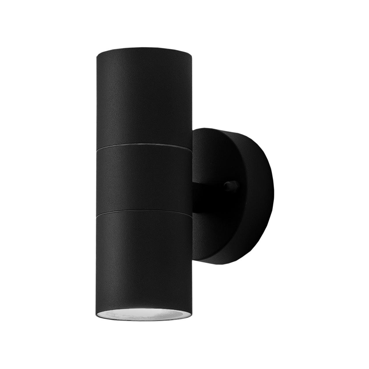 Светильник уличный Eurolamp LH-2xGU10spot 30W 230V 2xGU10 IP54 60x160 мм настенный (4262380667259)