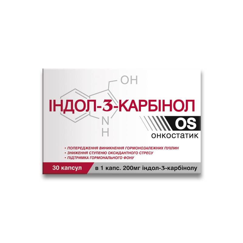 Онкопротектор Красота та Здоров'я Індол 3-Карбінол OS 30 капс. (10518)