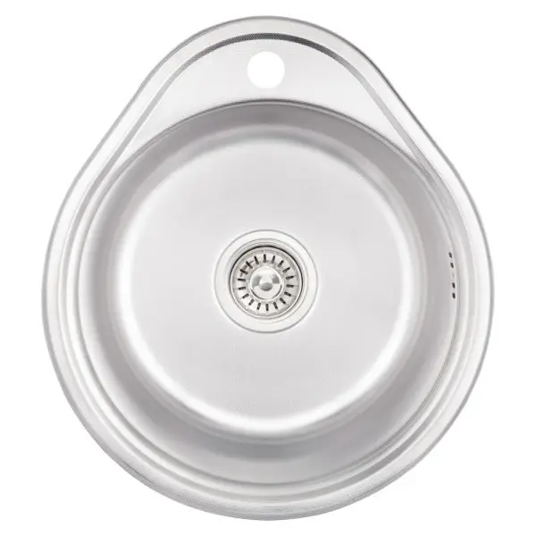 Мойка кухонная Wezer 484308 Decor с сифоном 480x430x180 мм (1034789) Мойка кухонная Wezer 484308 Decor с сифоном 480x430x180 мм (1034789)