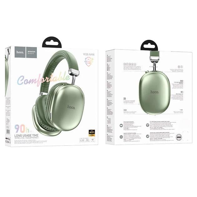 Навушники Hoco W35 Max Wireless Bluetooth Green (000408) - фото 4 Навушники Hoco W35 Max Wireless Bluetooth Green (000408) - фото 4