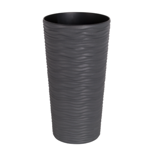 Вазон Алеана Ф'южн 16x30 см Граніт (УТ000052087) Вазон Алеана Ф'южн 16x30 см Граніт (УТ000052087)