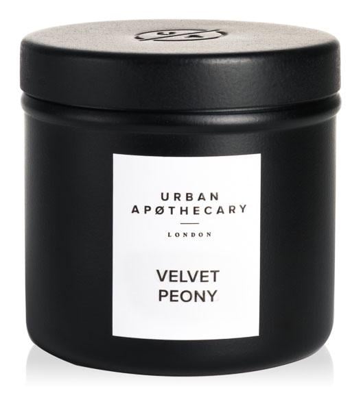 Ароматическая travel свеча Urban apothecary Velvet Peony 175 г (UALWVPC175)