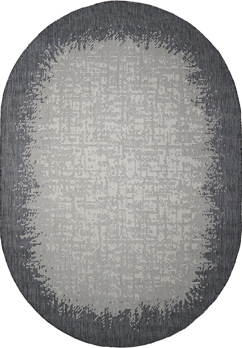 Ковер безворсовый Lana 19727-811 oval 120x170 см (101141217)