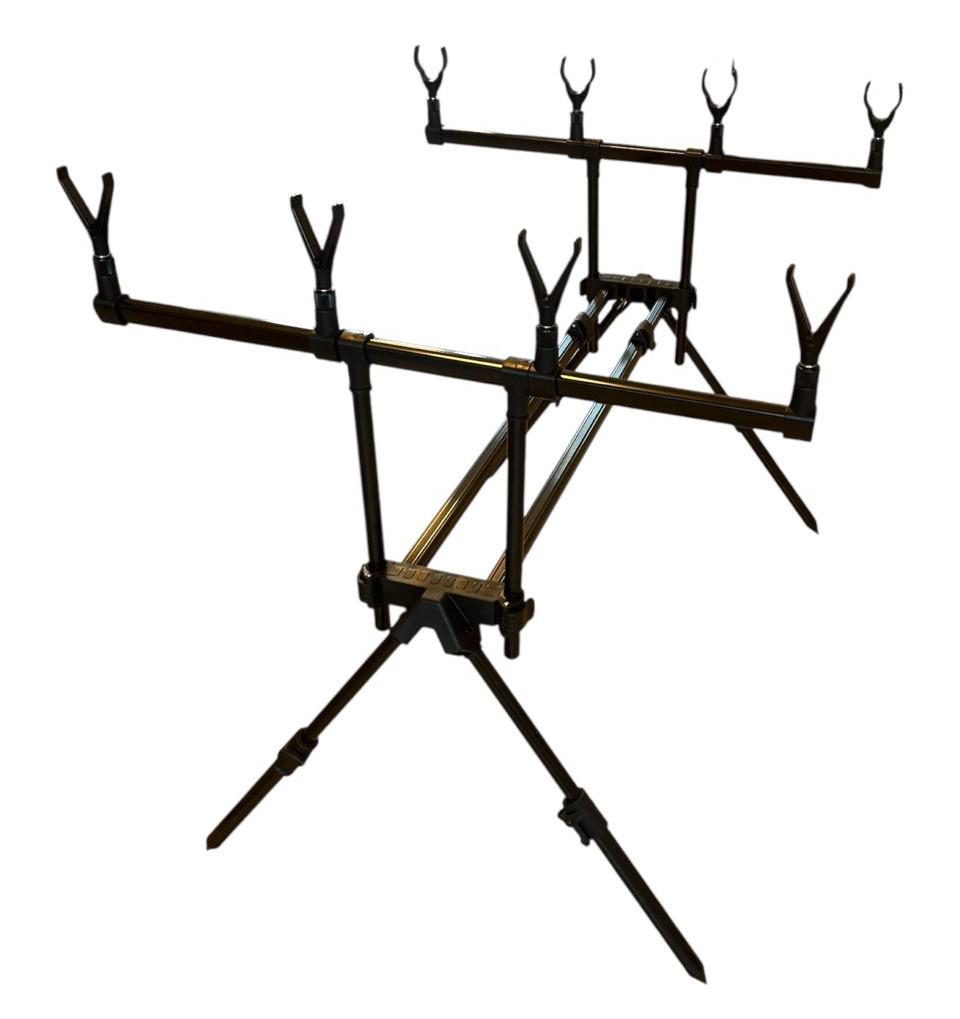 Род-под алюминиевый Sapphire S-08-4 на 4 удилища 8 рогатин (1431499745) - фото 3 Род-под алюминиевый Sapphire S-08-4 на 4 удилища 8 рогатин (1431499745) - фото 3