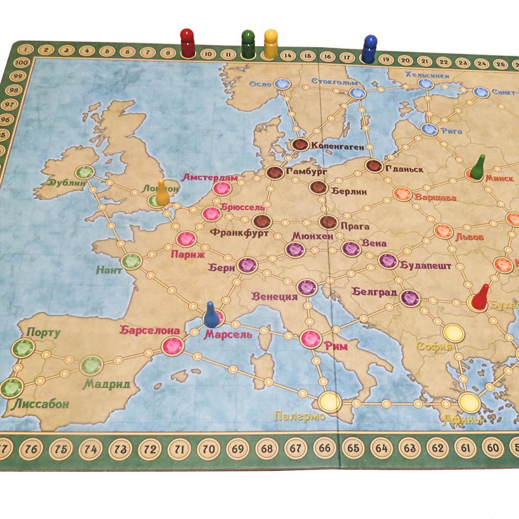Настільна гра ARTOS GAMES Галопом по Європі Різнокольоровий (SR-113-N-1000) - фото 7 Настільна гра ARTOS GAMES Галопом по Європі Різнокольоровий (SR-113-N-1000) - фото 7