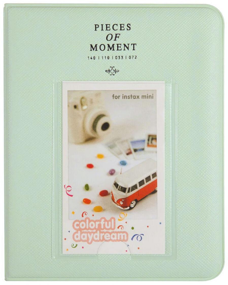 Подарунковий набір Fujifilm Instax Mini 12 фотопапір 100 шт./чохол/фотоальбом 64 фото Зелений - фото 5 Подарунковий набір Fujifilm Instax Mini 12 фотопапір 100 шт./чохол/фотоальбом 64 фото Зелений - фото 5