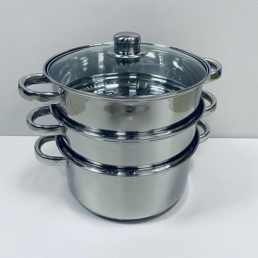 Пароварка Maestro MR-2900-24 з нержавіючої сталі 24 см 5 л (2326032020) - фото 2 Пароварка Maestro MR-2900-24 з нержавіючої сталі 24 см 5 л (2326032020) - фото 2