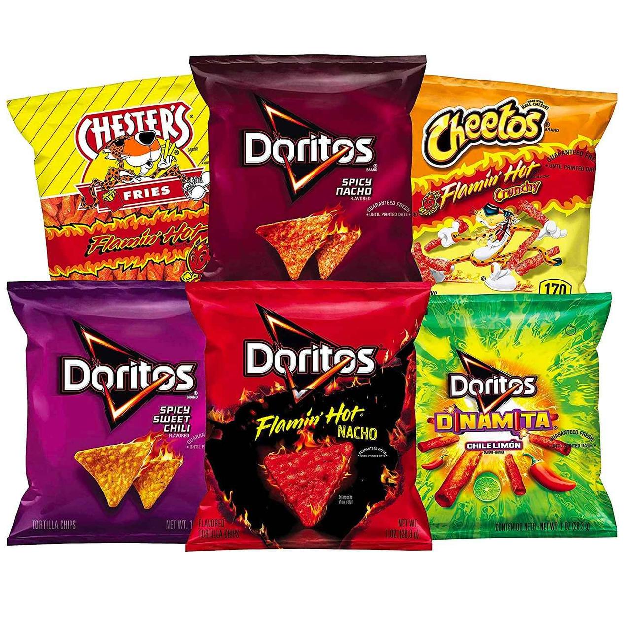 Чипсы микс острых Doritos Cheetos 6 шт. (1245274120) Чипсы микс острых Doritos Cheetos 6 шт. (1245274120)