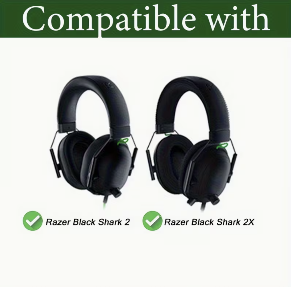 Амбушури для навушників Razer Blackshark V2 V2 X Чорний (30746146) - фото 3