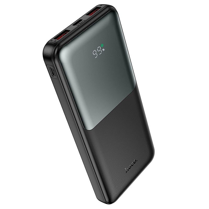 Повербанк Hoco Sirui J136 10000 mAh QC/PD з LED-дисплеєм Чорний (27676418) Повербанк Hoco Sirui J136 10000 mAh QC/PD з LED-дисплеєм Чорний (27676418)