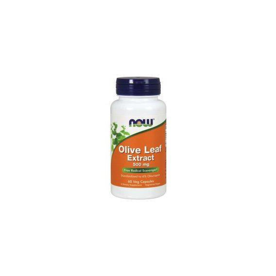 Екстракт оливи NOW Foods Olive Leaf 500 мг 60 Veg Caps