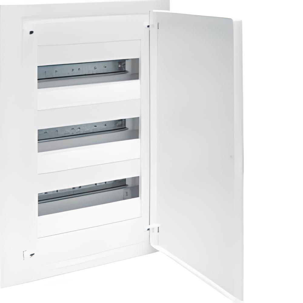 Щит модульный встроенный Hager Golf для внутренней установки с белой дверцей на 36 модулей (VF312PD)