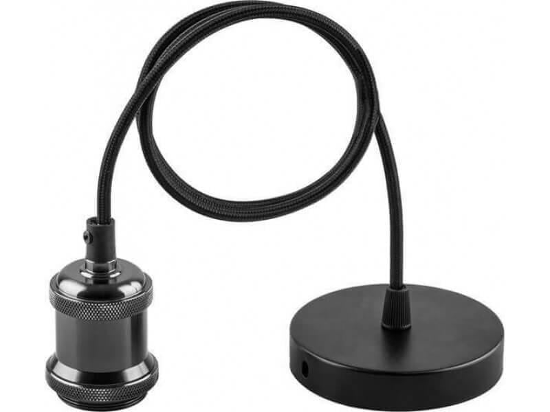 Светильник подвесной Tesla Horoz Electric Е27 Черный