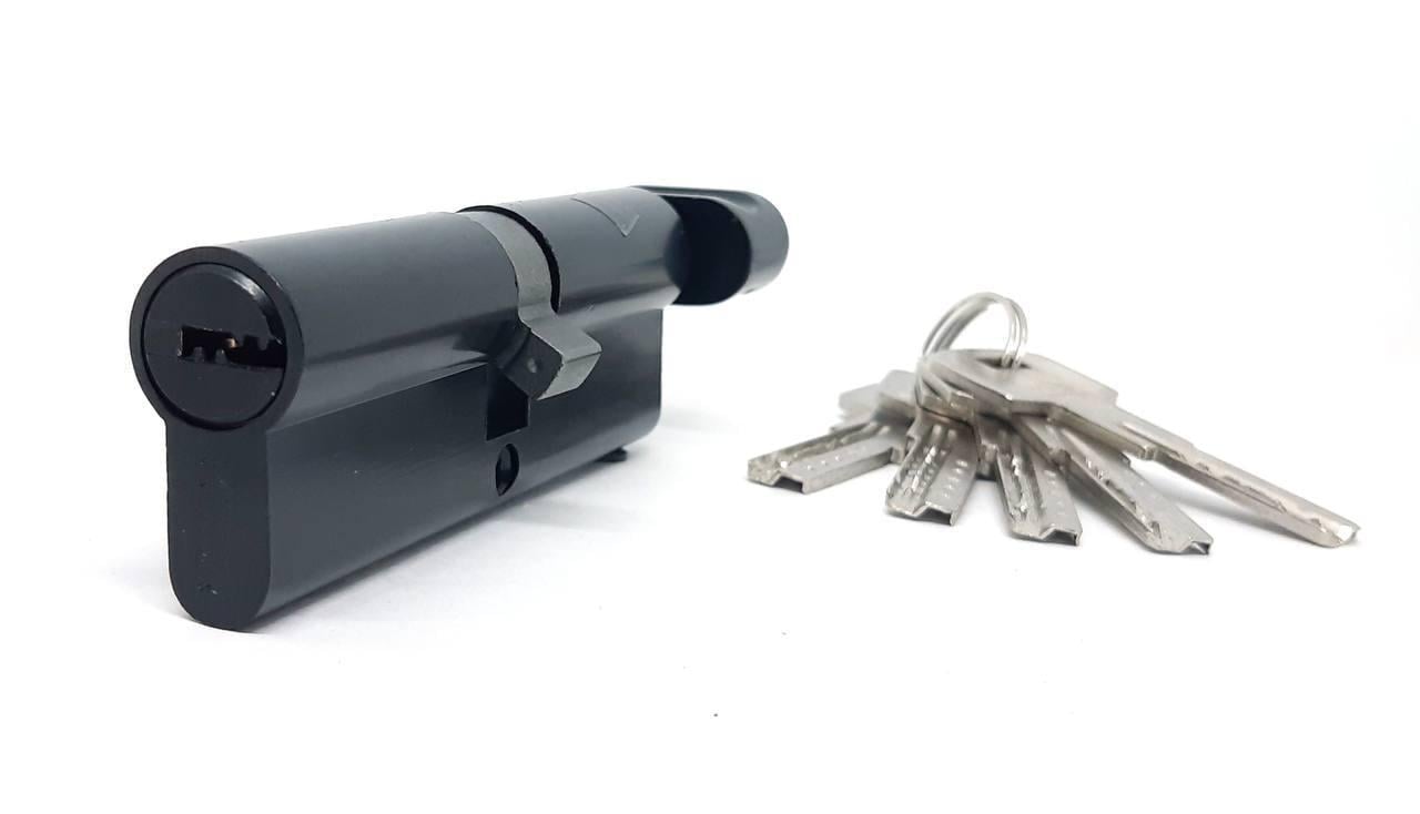 Сердцевина Kedr Zink M100 ZCBM 50Tх50 ключ/поворот Черный ET100BLACK (8545882)