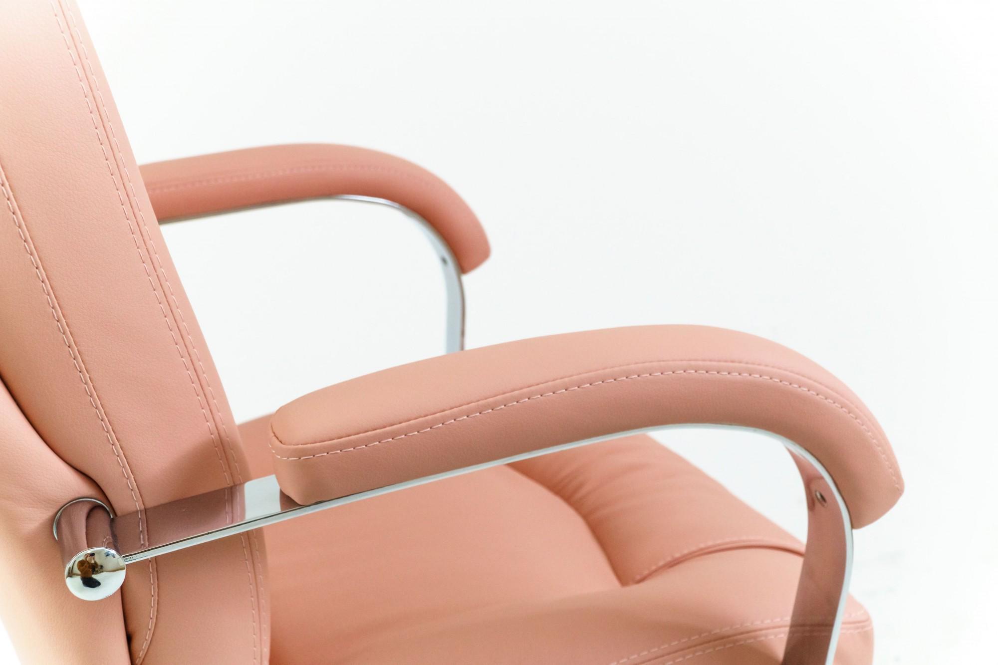 Крісло офісне комп'ютерне Alberto Fly 2202 Хром М3 MultiBlock Рожевий - фото 4 Крісло офісне комп'ютерне Alberto Fly 2202 Хром М3 MultiBlock Рожевий - фото 4