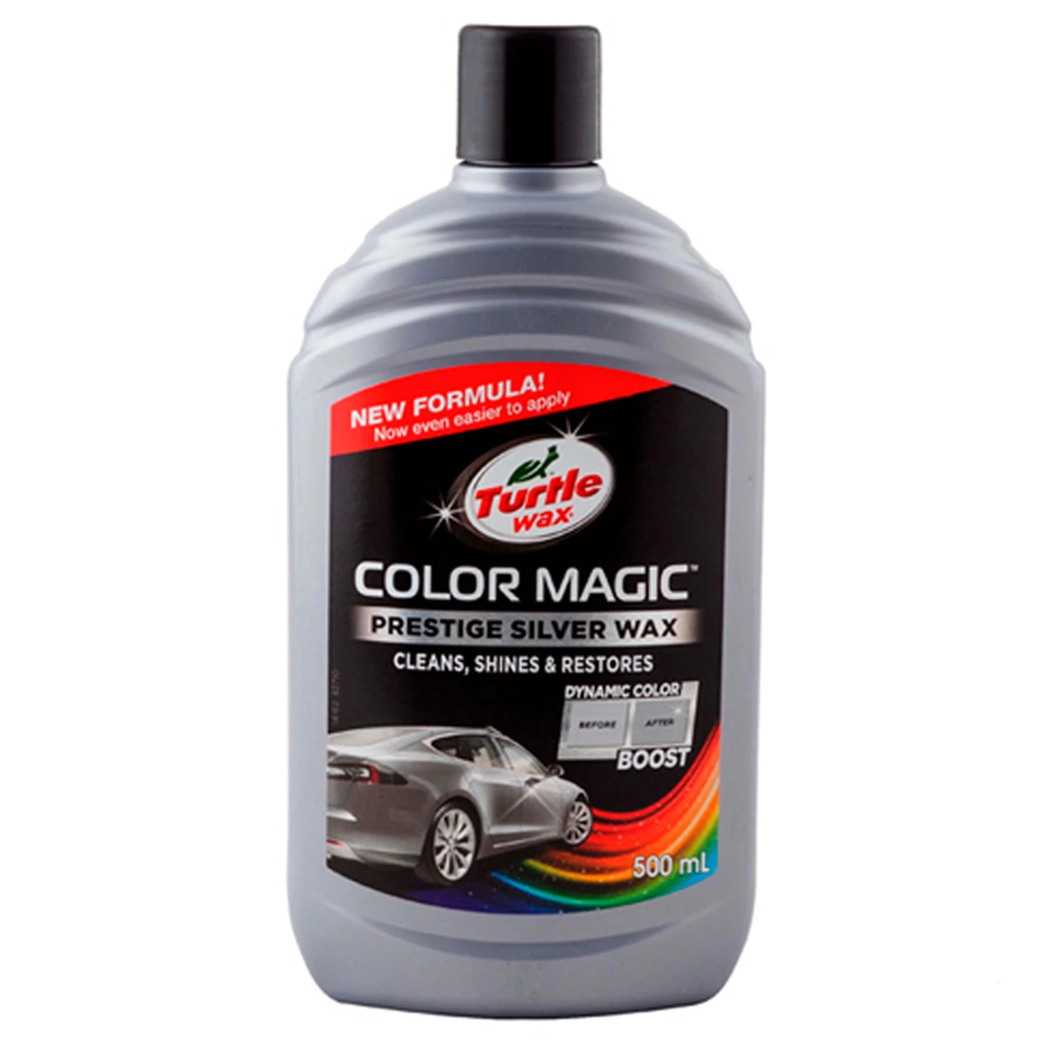 Поліроль для кузова TURTLE WAX Color Magic 500 мл Сріблястий (52710/53239) Поліроль для кузова TURTLE WAX Color Magic 500 мл Сріблястий (52710/53239)