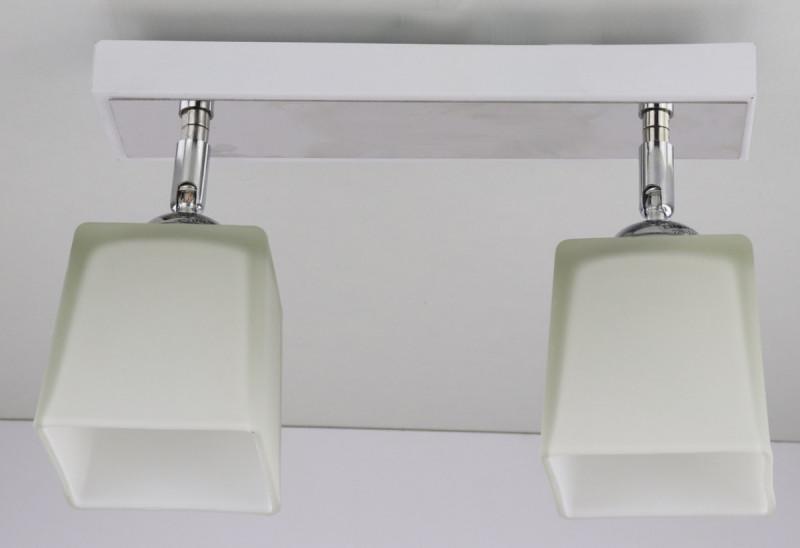 Люстра потолочная на 2 лампочки 51203/2-wh Белый (5-51203/2-wh Белый)