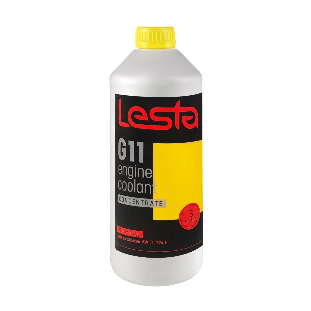 Антифриз G11 Lesta концентрат -37 °C 1,5 кг Желтый (395780_AS-AKO-G11G/1,5)