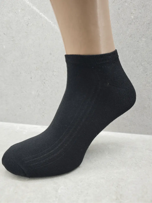 Носки мужские Дукат бамбук демисезонные короткие р. 41-45 Черный (145 Man Black)