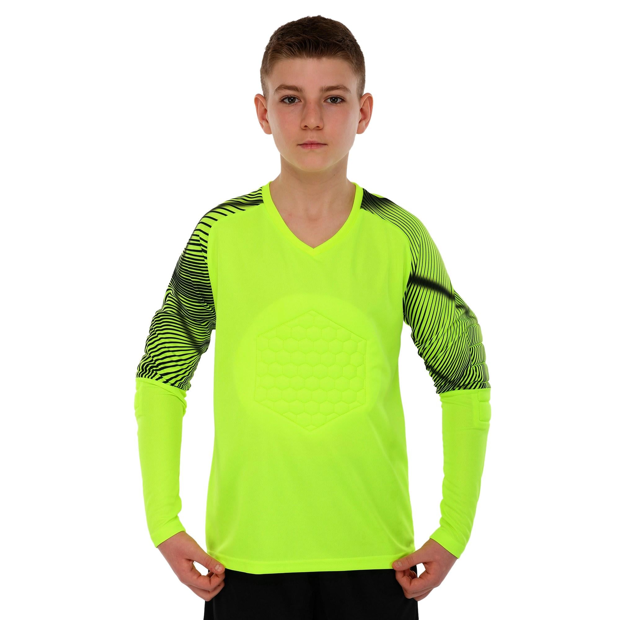 Свитер вратарский с защитой LIDONG LD-8855 L (LD-8855_Салатовый_L)