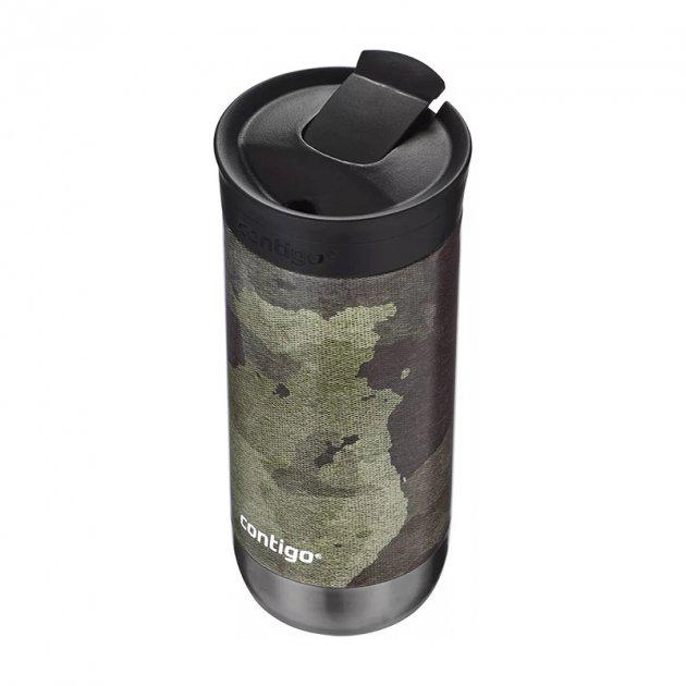 Термокружка Contigo Huron New Couture Snapseal 473 мл Textured Camo (1075-2098675)