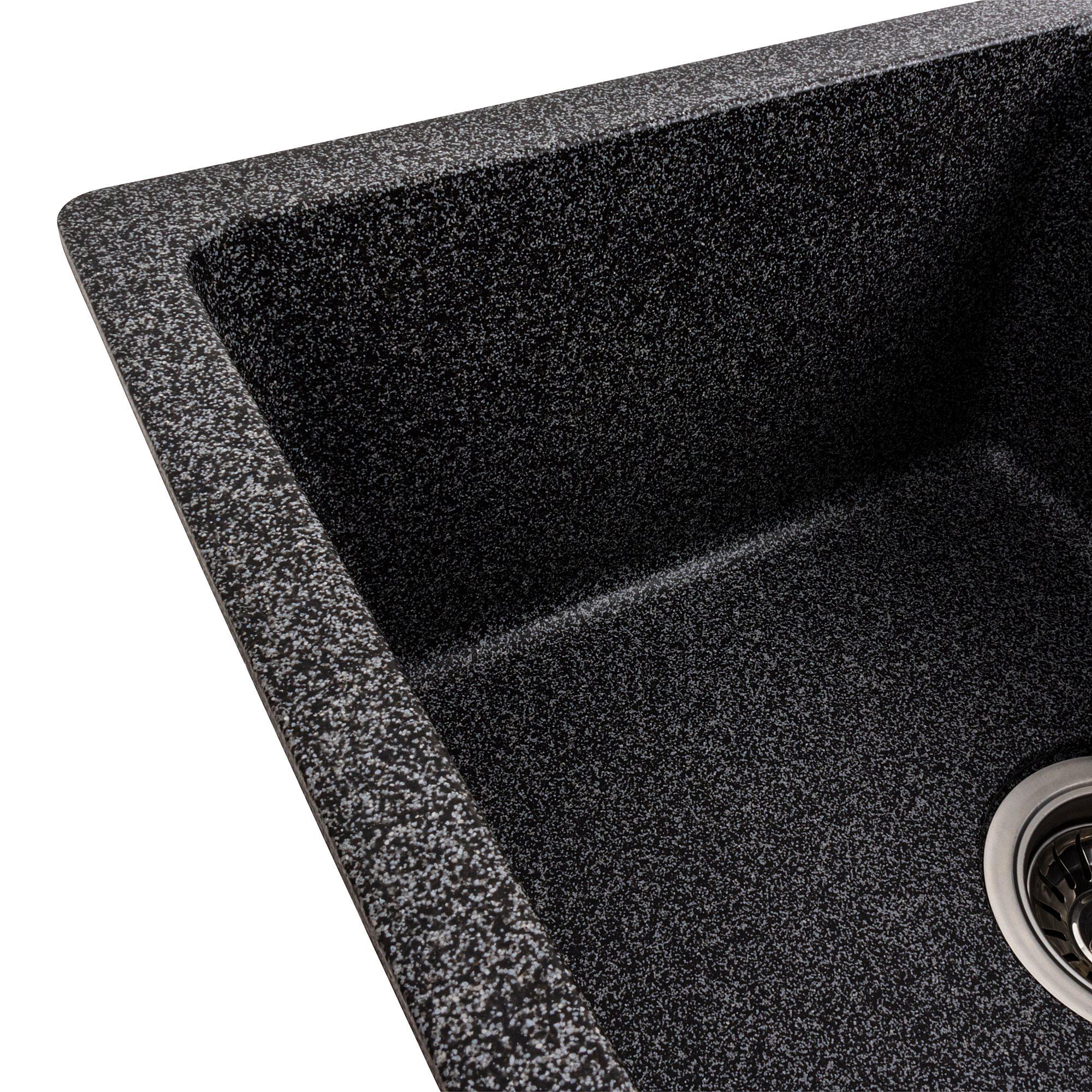 Мойка для кухни гранитная Platinum 6250 ZIRKONE матовая Графитовый - фото 4 Мойка для кухни гранитная Platinum 6250 ZIRKONE матовая Графитовый - фото 4