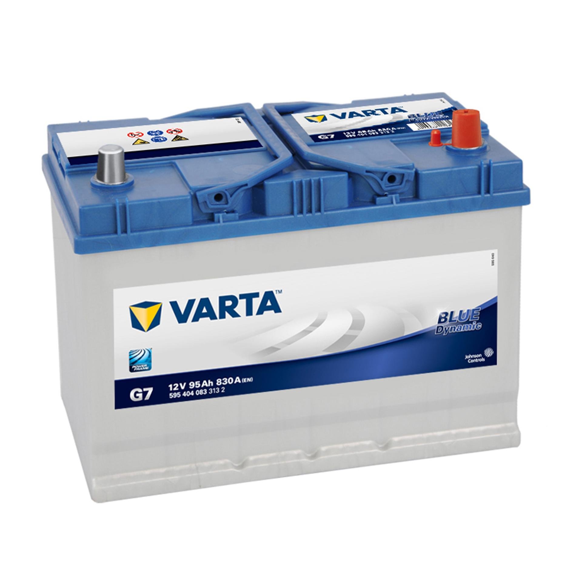 Аккумулятор Varta Blue Dynamic Japan 95 Ah/12V 0 плюс справа