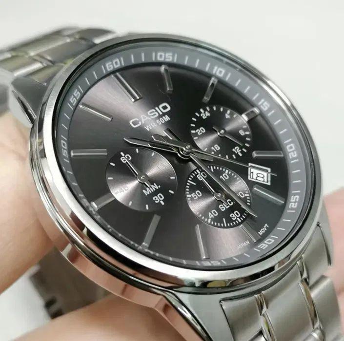 Наручний годинник чоловічий Casio MTP-E515D-8A d 42 мм (MTP-E515D-8A) - фото 2