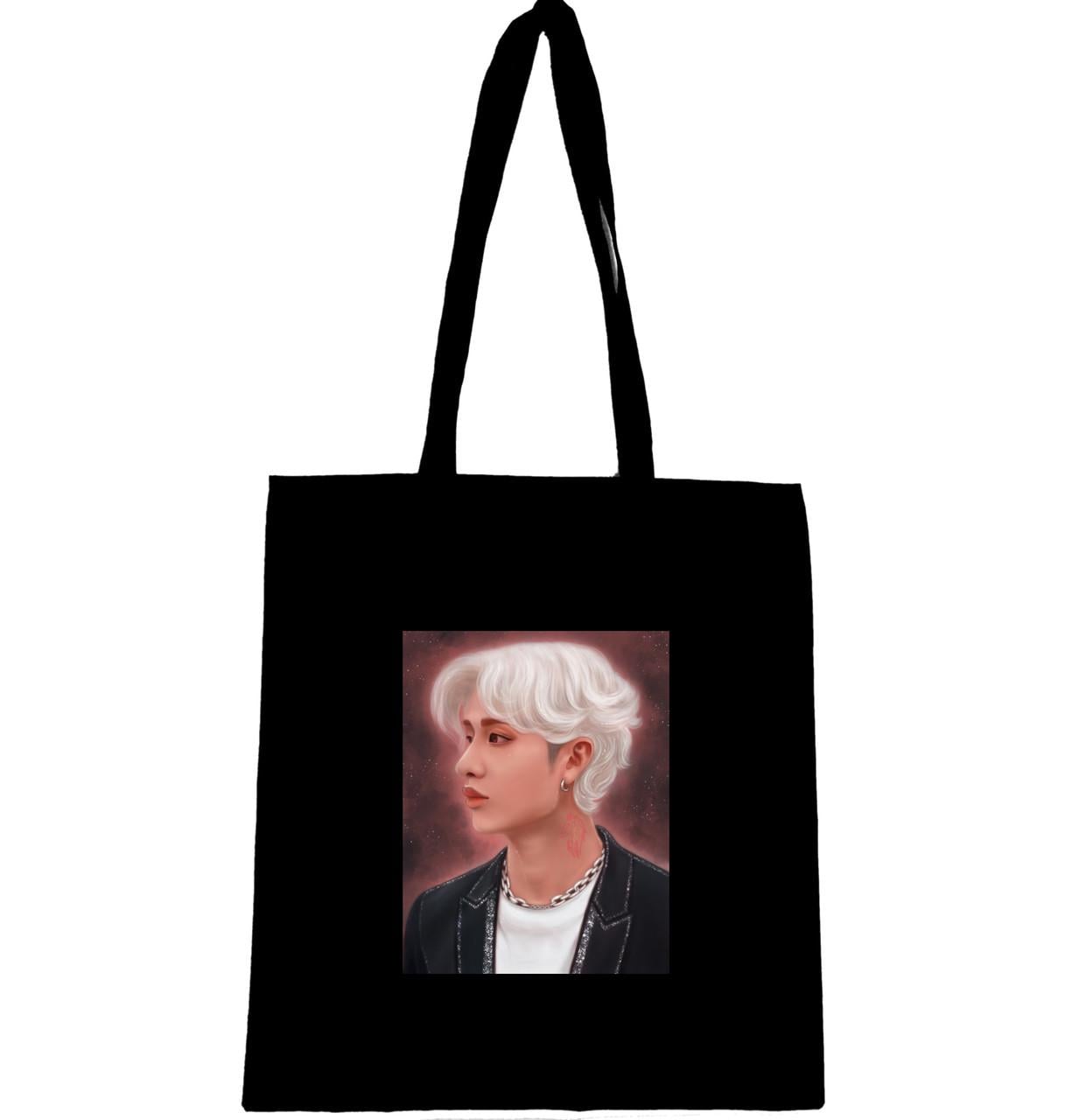 Эко-сумка Stray kids skz blonde bang chan (454)