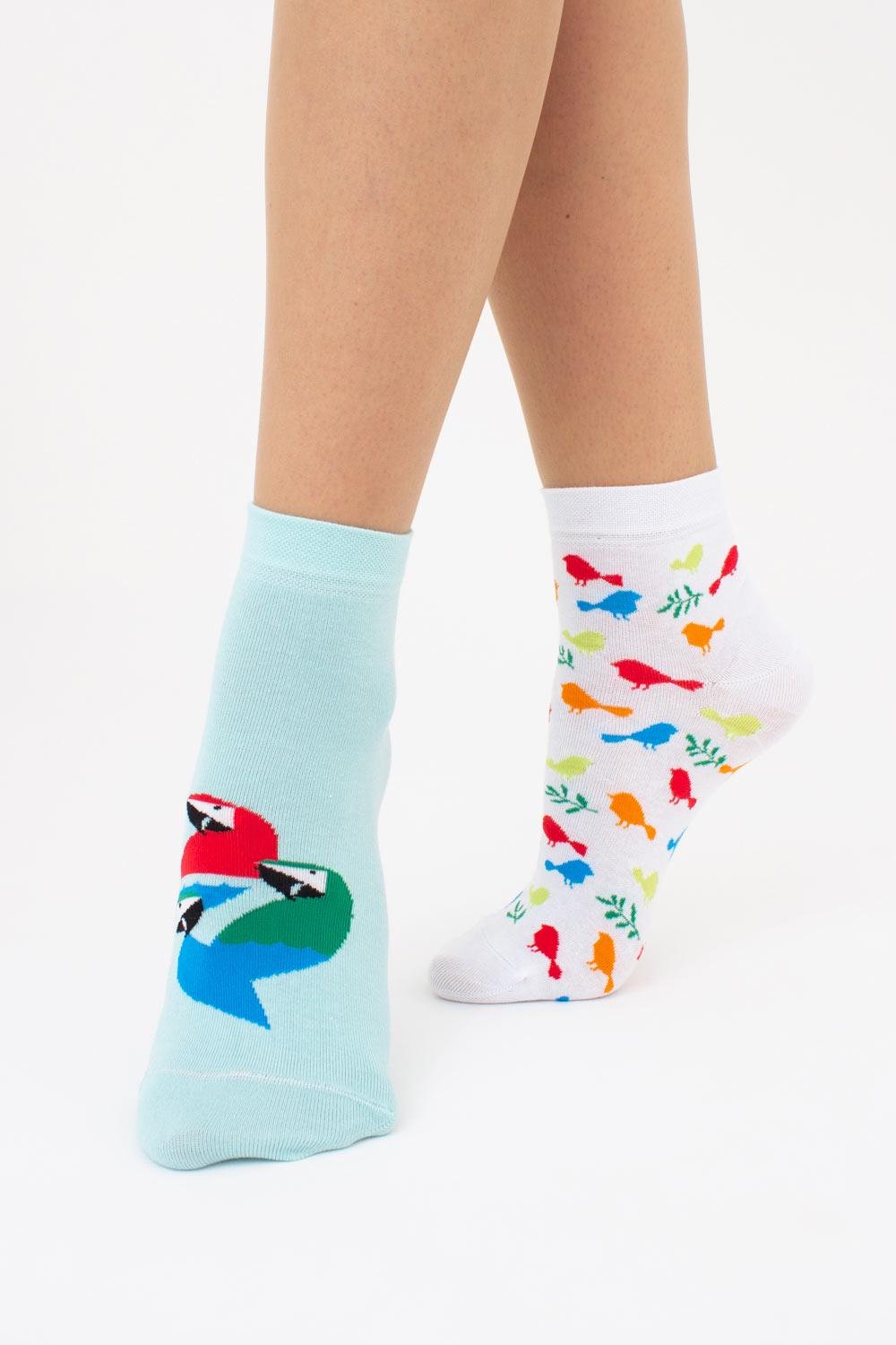 Набор носков женских Giulia WS2 FASHION SET 2406 р. 36-40 2 шт. Blue (2000115541274)