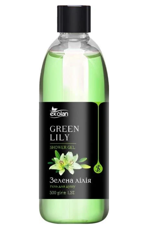 Гель для душа Ekolan Зеленая лилия 500 мл