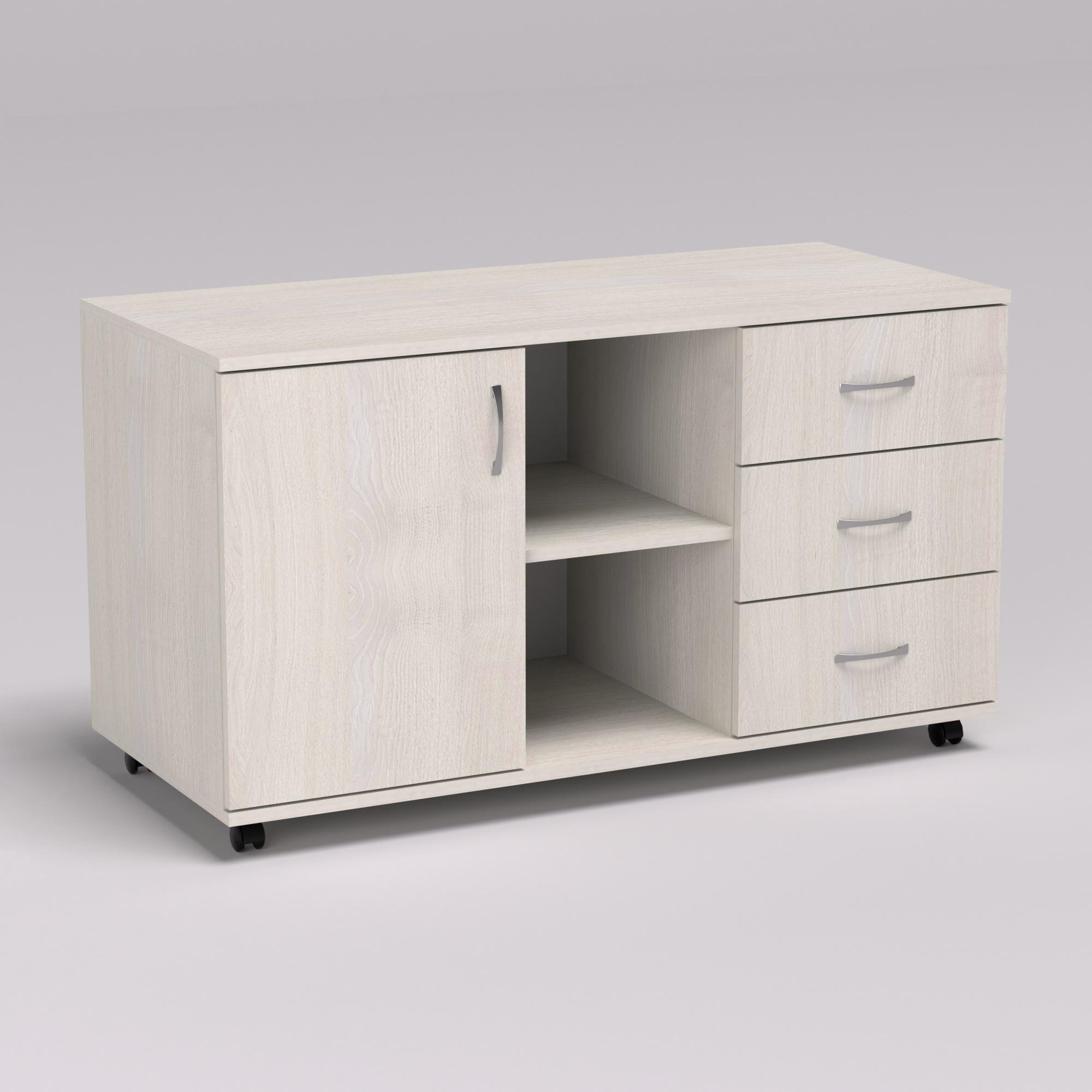 Тумба офисная Континент ТМО-1 1100х480х650 мм Дуб Шамони Светлый (12868) Тумба офисная Континент ТМО-1 1100х480х650 мм Дуб Шамони Светлый (12868)