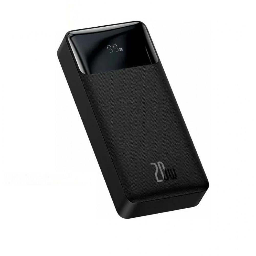 Повербанк BASEUS Bipow Digital Display QC PD 20W 20000 mAh Black (25397454) - фото 1 Повербанк BASEUS Bipow Digital Display QC PD 20W 20000 mAh Black (25397454) - фото 1