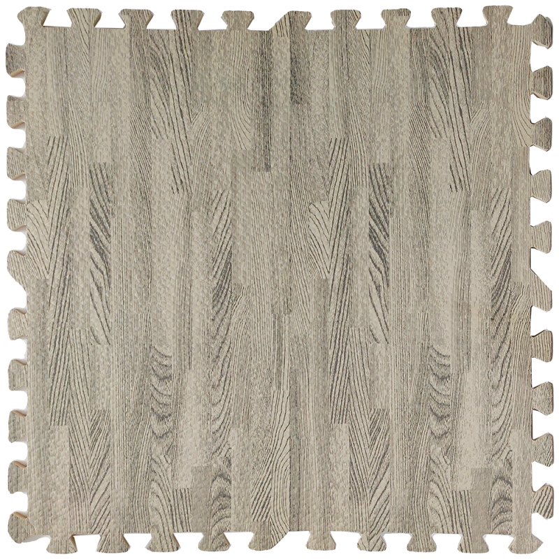 Підлога пазл модульне покриття 600x600x10 мм дерево Сірий (МР9)