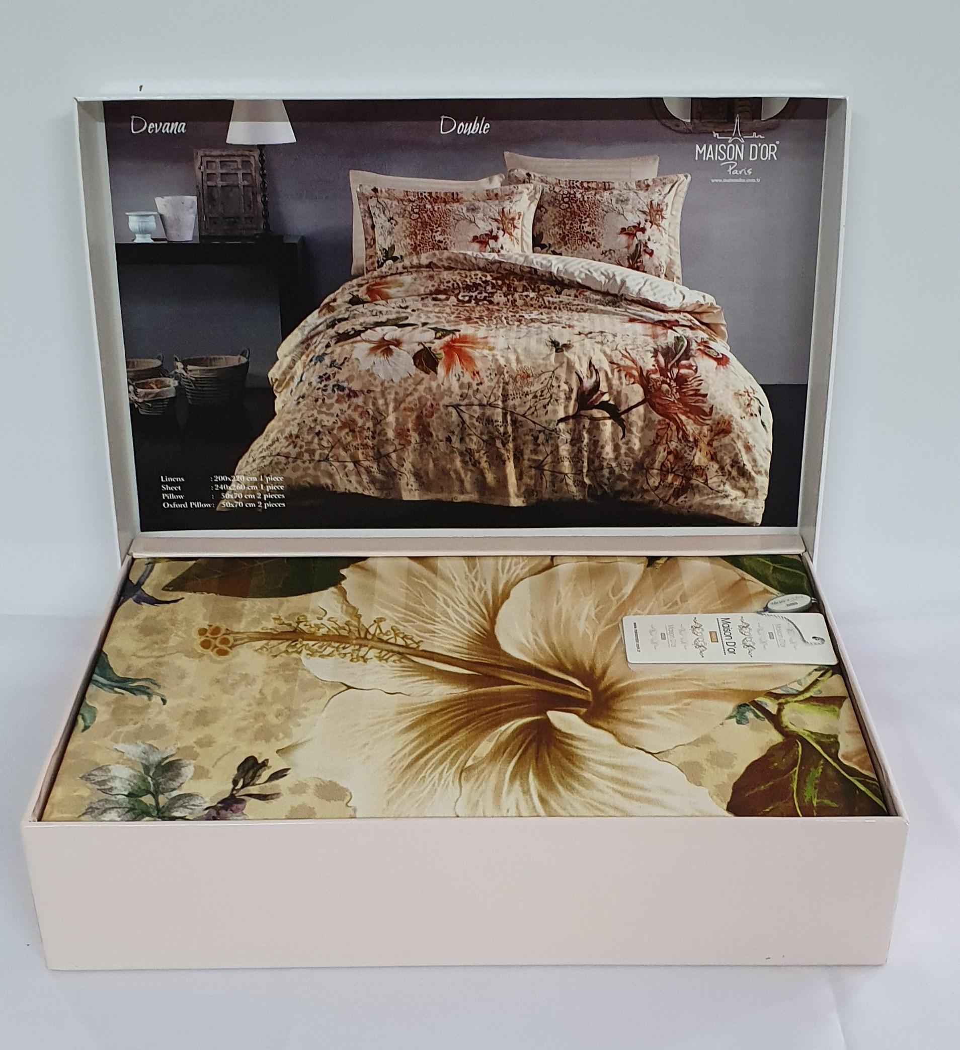 Комплект постельного белья Maison D'or Cатин 200х220 Devana (02MD200220SkDevana)