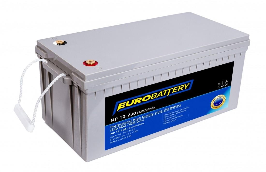 Аккумулятор для ИБП EuroBattery AGM NP 12-230 DZM 12V 230Ач (865)