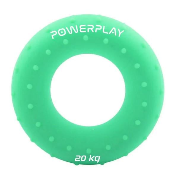 Еспандер кистьовий силіконовий PowerPlay PP-4338 Hand Grip Medium 20 кг Зелений (PP_4338_Green_20kg) Еспандер кистьовий силіконовий PowerPlay PP-4338 Hand Grip Medium 20 кг Зелений (PP_4338_Green_20kg)