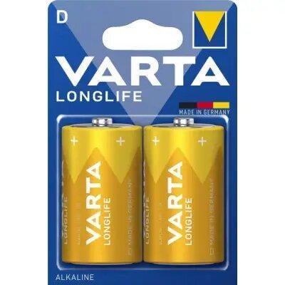 Батарейка Varta Longlife D BLI 2 Alkaline 2 шт.