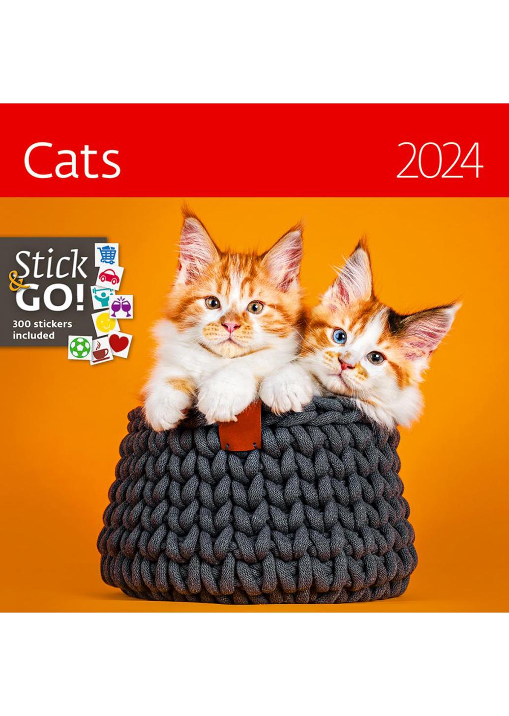 Календарь HELMA 2024 Cats 30x30 см (LP01-24)