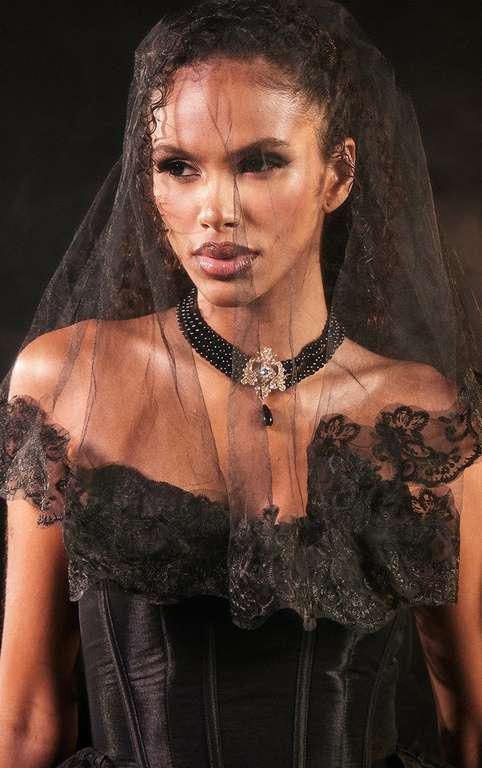 Маскарадный костюм Pretty Little Thing CNK1998 Бабочка XL Черный - фото 2