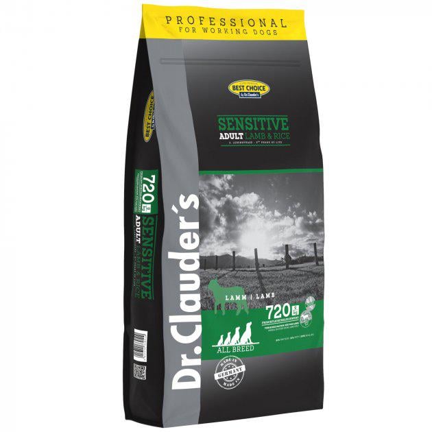 Корм сухой для собак Dr.Clauder's Sensetive Dog Lamb & Rice 20 кг (12664990)