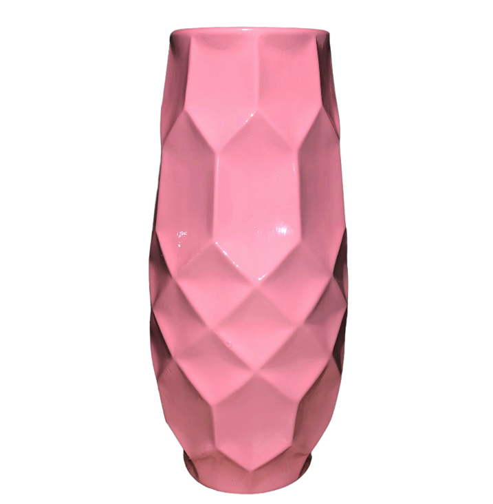Ваза Nana ceramics Эдем 32 см Розовый
