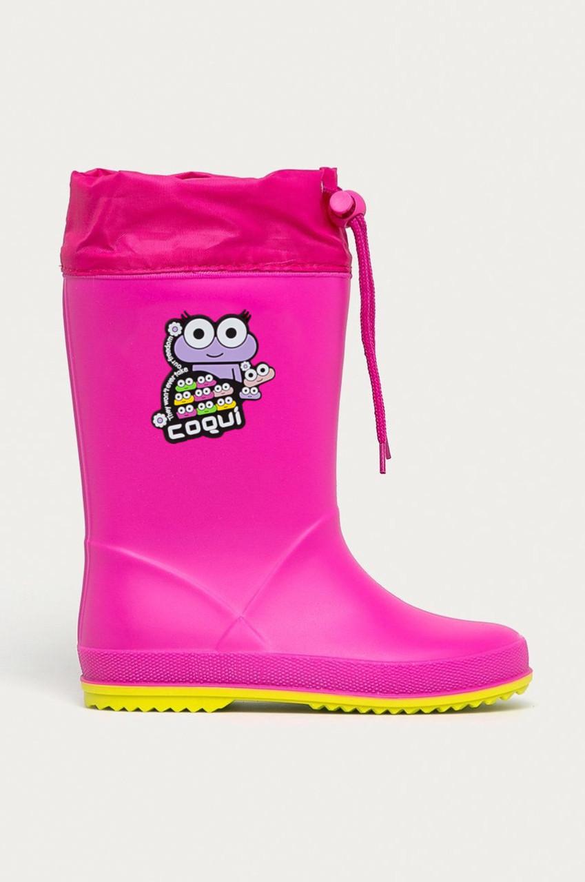 Сапоги для девочки резиновые Coqui р. 29 Розовый (8508)