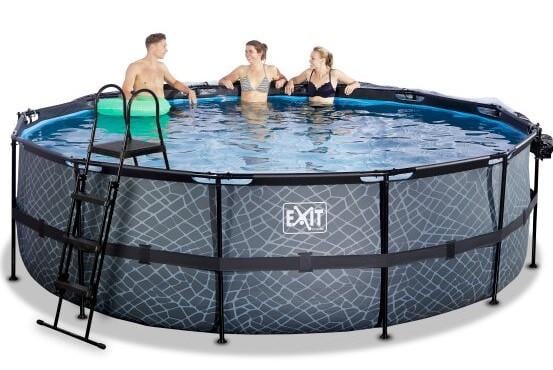 Бассейн с куполом Exit Toys 488х122 см песочный фильтр Камень (1346758810) - фото 9 Бассейн с куполом Exit Toys 488х122 см песочный фильтр Камень (1346758810) - фото 9