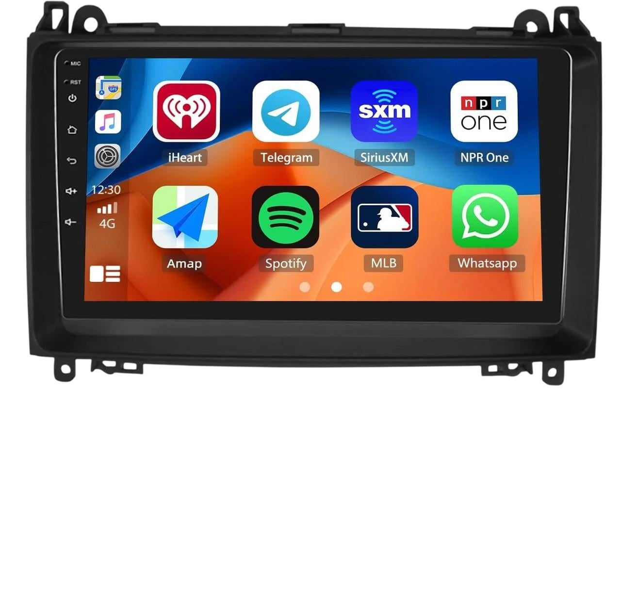 Магнітола автомобільна для Mercedes-Benz B200 2008-2011 Android 2/32GB Apple CarPlay Android Auto