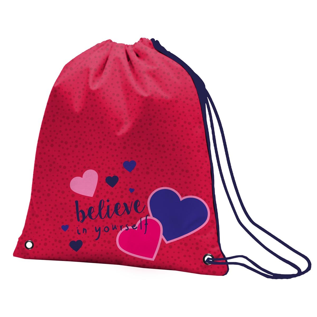 Сумка для обуви YES SB-10 Heart beat Малиновый (556795)