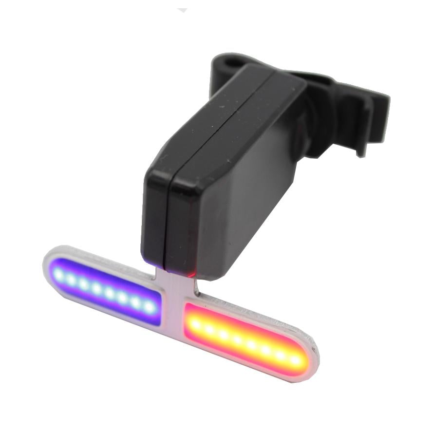 Фонарь велосипедный аккумуляторный Bicycle Полиция 902 с мигалкой Черный