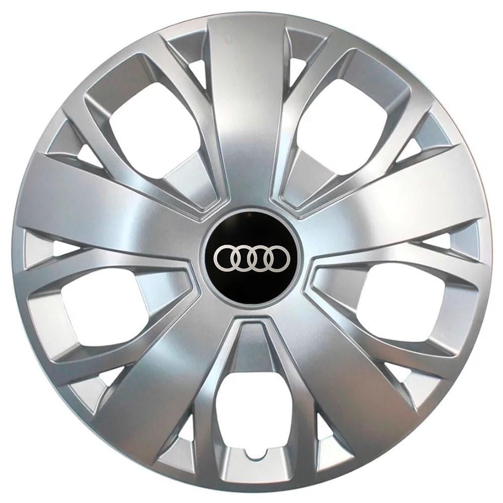 Колпаки SJS 420 с логотипом Audi R16 4 шт. Серебристый (2654554702)